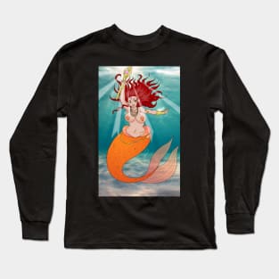 Mermaid Sorceress Long Sleeve T-Shirt